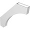 Ekena Millwork 3 1/2-in. W x 32-in. D x 36-in. H Imperial Architectural Grade PVC Knee Brace BRCP035X32X36IMP - alternate 2